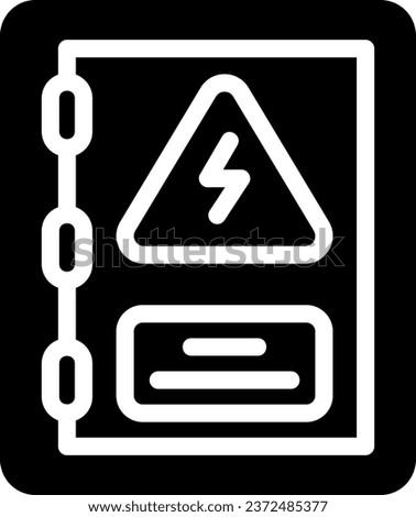 response glyph icon illustration vector