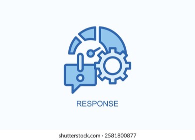 Response Icon Or Logo Isolated Illustration