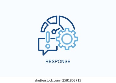 Response Icon Or Logo Isolated Illustration