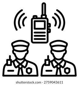 Response Team Icon vector Illustration For Design.