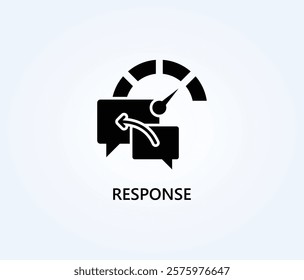 Response Vector, Icon Or Logo Sign Symbol Illustration