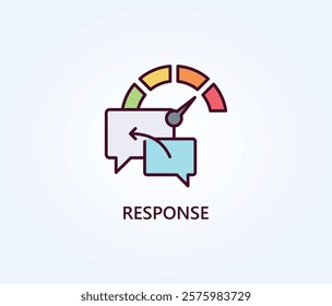 Response Vector, Icon Or Logo Sign Symbol Illustration