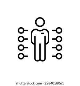 Responsibilities icon in vector. Illustration