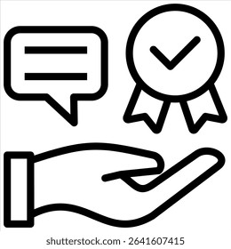 Responsibility Icon Element for Design