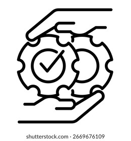 Responsibility Icon Element For Design