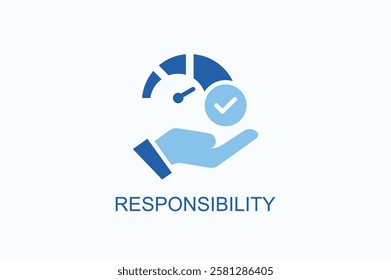 Responsibility Icon Or Logo Isolated Illustration