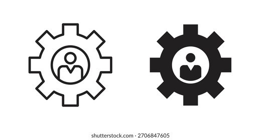 Símbolo de icono responsable para el logotipo, el Web, los diseños del App.