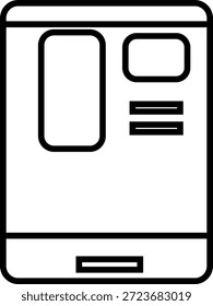 Icono de pantalla de diseño adaptable, que muestra la compatibilidad de Sitio web en la pantalla del ordenador de sobremesa, la tableta, el teléfono inteligente y los dispositivos móviles. Ideal para proyectos de Diseño web, UI UX, App, desarrollo y tecnología.
