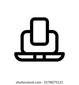 Responsive design. Editable stroke vector icon.