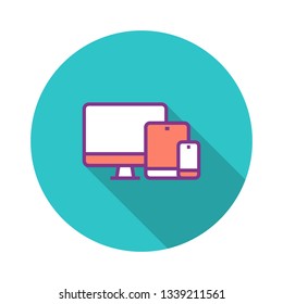 Responsive Design Flat Icon