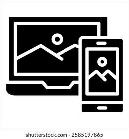 Responsive Design Icon Element For Design