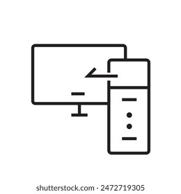 Responsive Design Icon, ideal para el desarrollo de Web y Ilustraciones de Tecnología