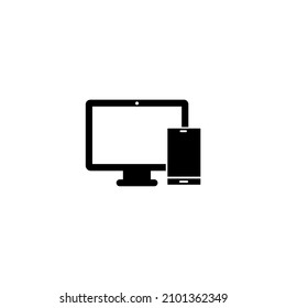 símbolos de diseño receptivo elementos vectores para web infográfica
