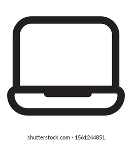 Responsive design laptop icon vector