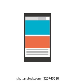 Responsive design mobile phone