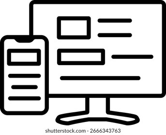 Responsive Design Web-Website-Browser www responsive Gerät Web-Design 12262