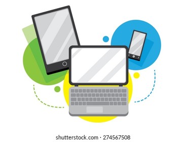 Responsive Device Icon Blank Screen