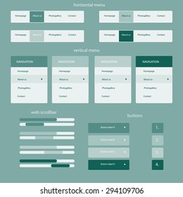 responsive elements for web site