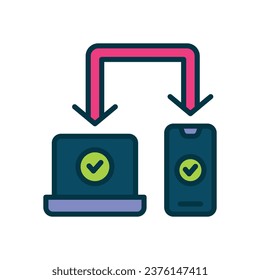 responsive filled color icon. vector icon for your website, mobile, presentation, and logo design.