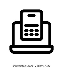 responsive icon. vector line icon for your website, mobile, presentation, and logo design.