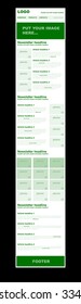 responsive newsletter template for business or non-profit organization