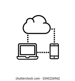 Responsive vector icon