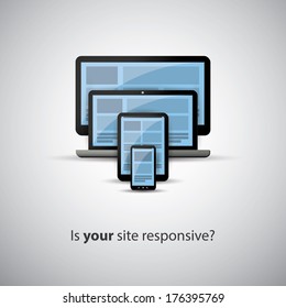 Responsive Web Design Concept - Is Your Site Responsive?