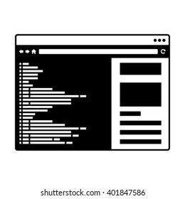 Responsive Web Design & Development Icon - Vector