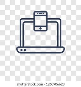 Responsive Web Design icon. Trendy Responsive Web Design logo concept on transparent background from Technology collection