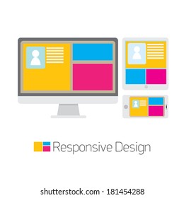 responsive web design illustration