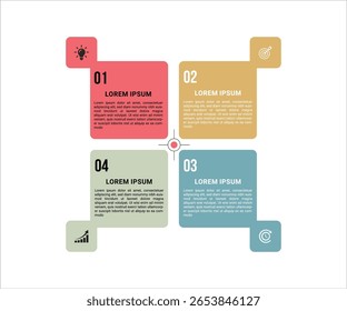 Responsive web design on tablet with flat digital icons and technology elements