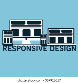 Responsive Web Design Vector Illustration