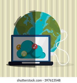 Responsive web design, Vector illustration