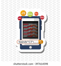 Responsive web design, Vector illustration