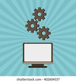 Responsive web design, vector illustration