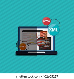 Responsive web design, vector illustration