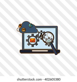 Responsive web design, vector illustration