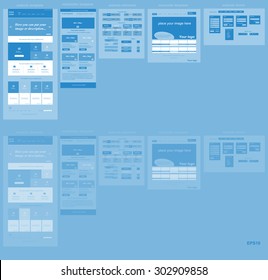 responsive web elements for business or non-profit organization