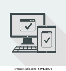 Responsive window design checking