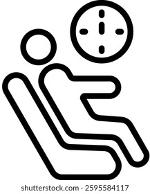 Rest Icon Element For Design And Vector