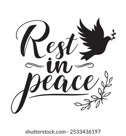 rest in peace background inspirational positive quotes, motivational, typography, lettering design