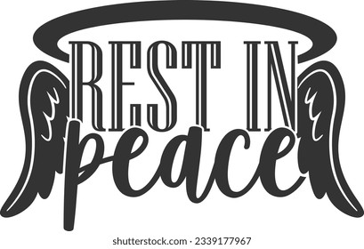 Rest In Peace - Memorial Design