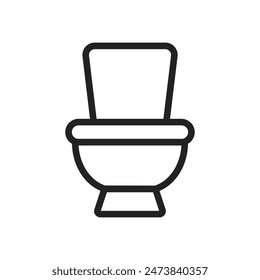 Rest Room Icon Ideal for Public Facilities and Bathroom Designs