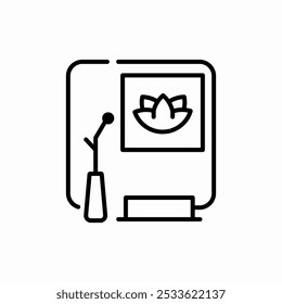rest room icon sign vector