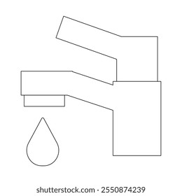 Ruheraum ähnliche Vektorlinien-Symbole. Enthält Symbole wie Familien-WC, werfen Sie kein Schild, Wasserhahn und mehr. Bearbeitbarer Strich. Pixel perfekt. Vektorgrafik flach Stil Eps 10. 