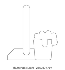 Rest Room Related Vector Line Icons. Contains such Icons as Family WC, Do not throw sign, Water tap and more. Editable Stroke. Pixel Perfect. Vector illustration flat style Eps 10. 