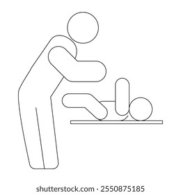 Rest Room Related Vector Line Icons. Contains such Icons as Family WC, Do not throw sign, Water tap and more. Editable Stroke. Pixel Perfect. Vector illustration flat style Eps 10. 