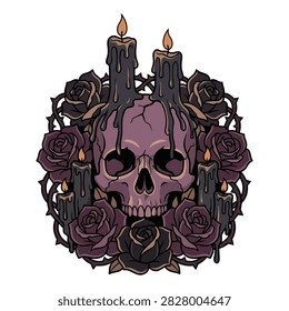 Rest in Roses Gothic