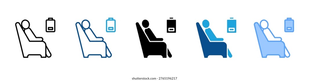 Rest web icon with multiple style collection