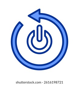 Restart Icon Element For Design